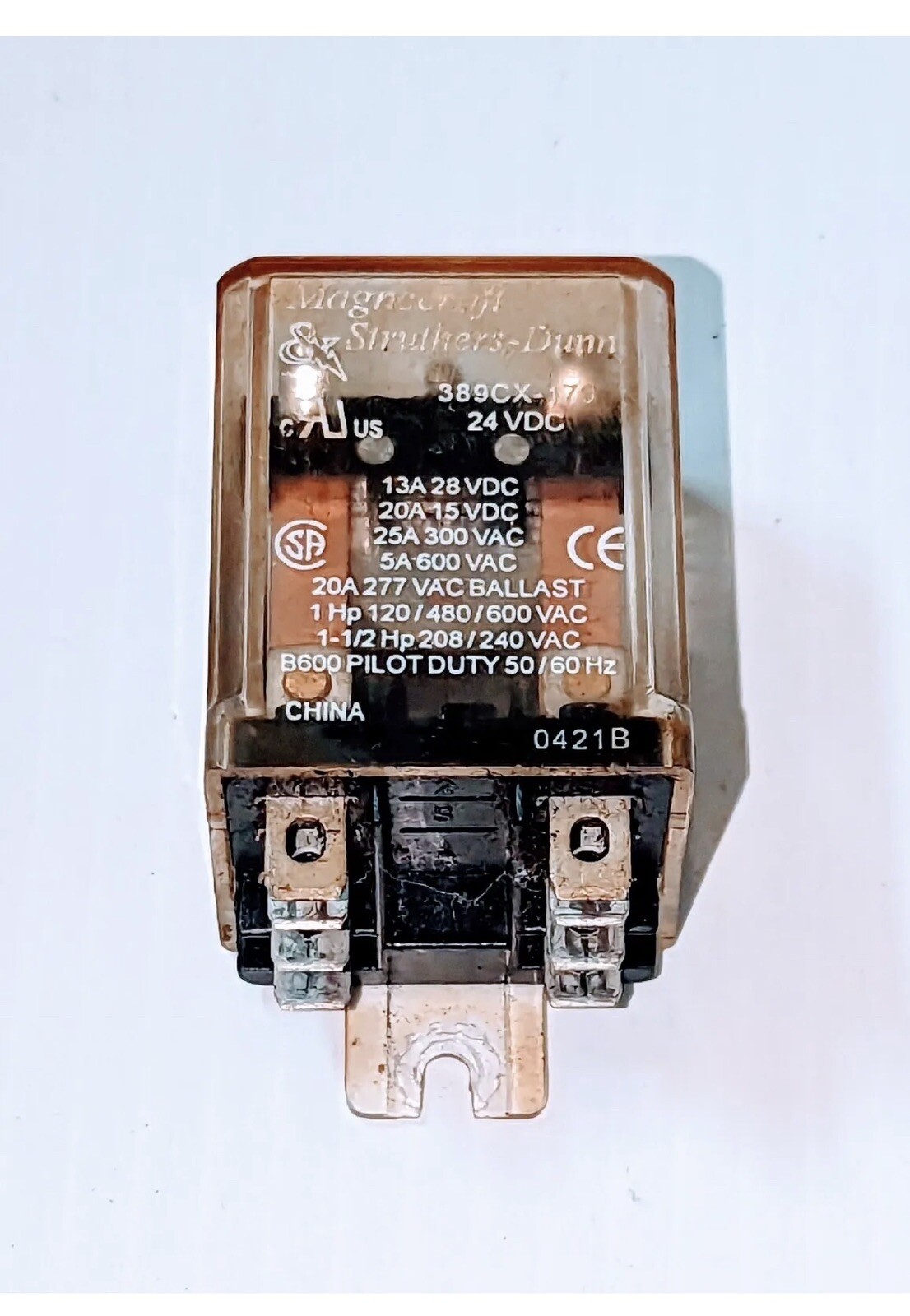TURBO CHEF TBC101273 389CX-179-24 VDC 25A POWER RELAY… GENUINE OEM..NEW…