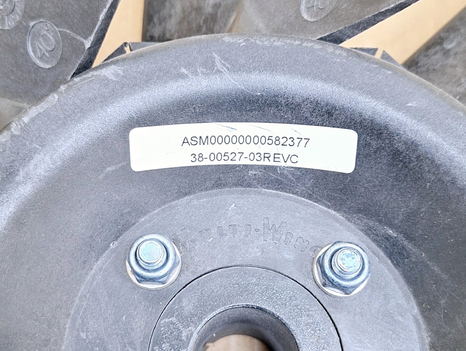 Multi-Wing ASM00000000582377 / 38-00527-03REVC / 119B Axial Propeller