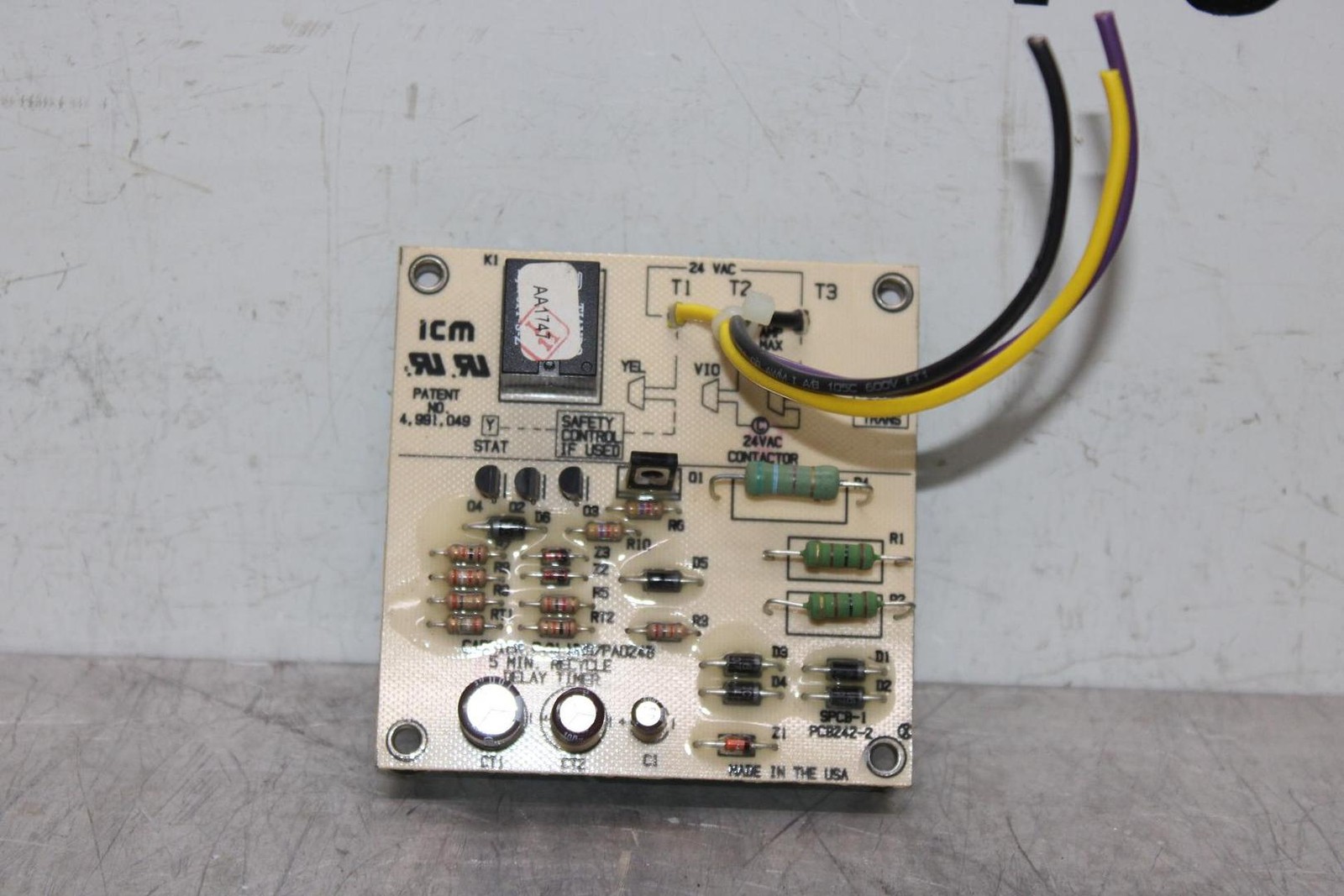 CARRIER FURNACE TIME DELAY CIRCUIT BOARD HN67PA024B **WARRANTY INCLUDED**