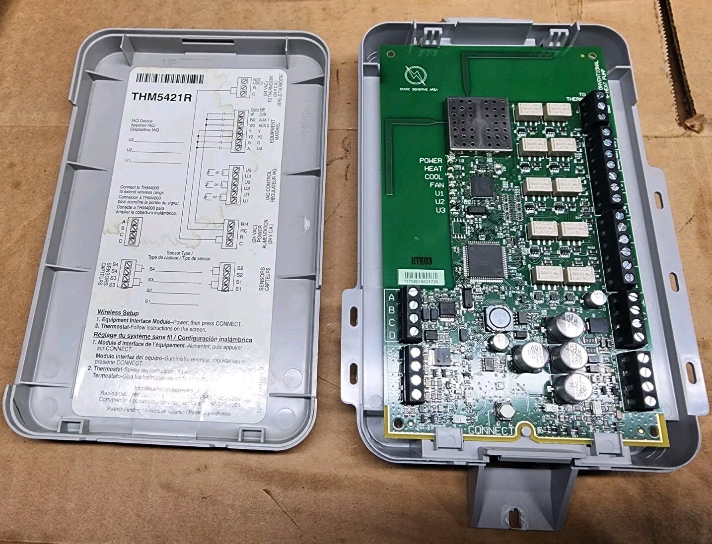 Honeywell Miller Equipment Interface Module YTHM5421R1010, 12z040, Red Link Tech