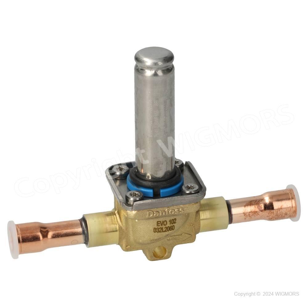 Valve Danfoss EVO 102 with coil 230V 50Hz IP65 (EVR 6 solder 10 mm) 032L2060