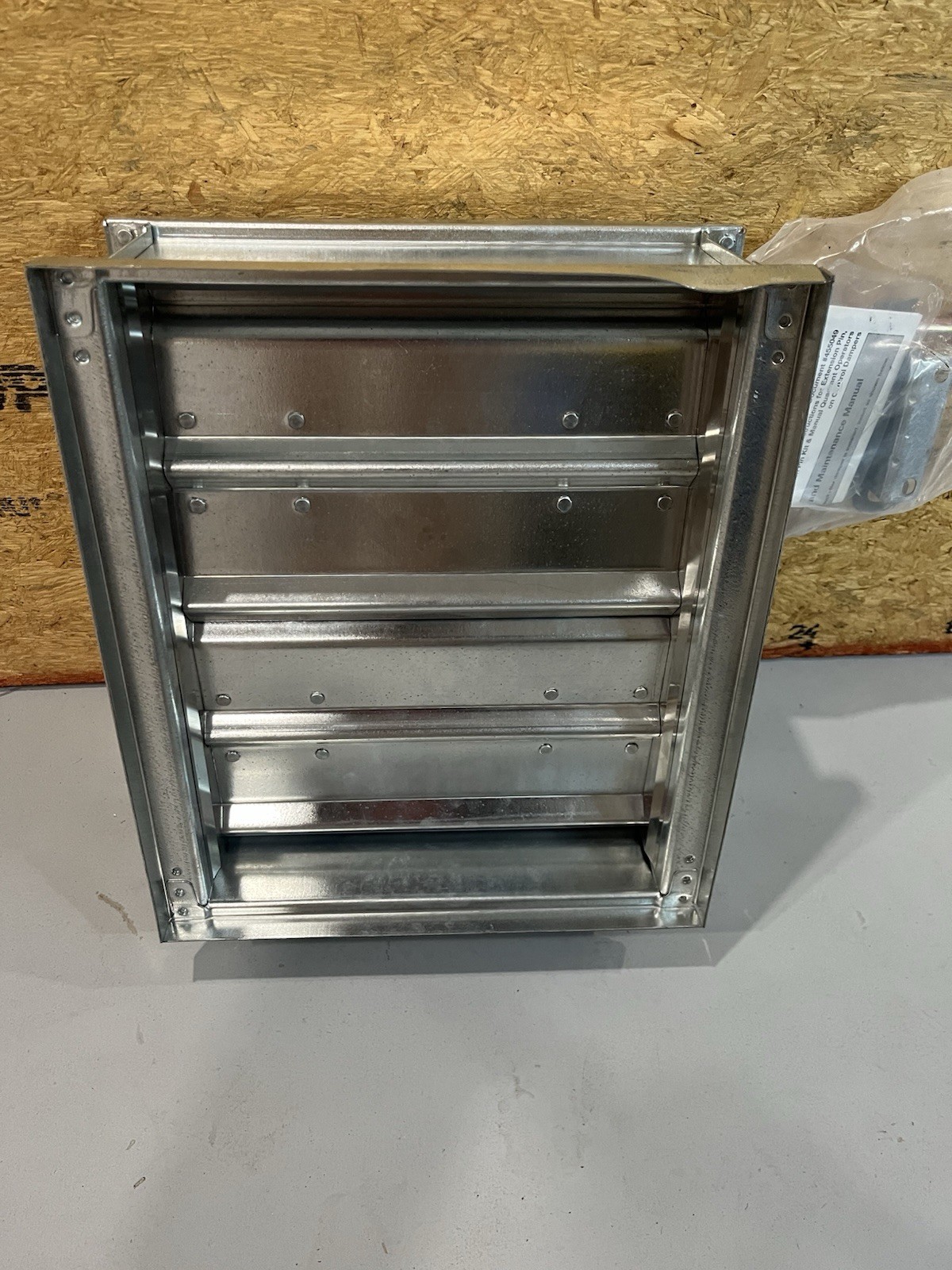 GreenHeck VCD-23 12×14 Low Leakage Control Damper Exhaust Vent Made In USA