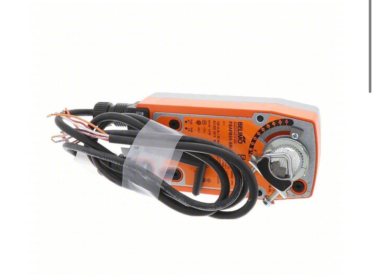 Belimo FSAFB24-SR-S Fire & Smoke Actuator – 180 in-lb NEW