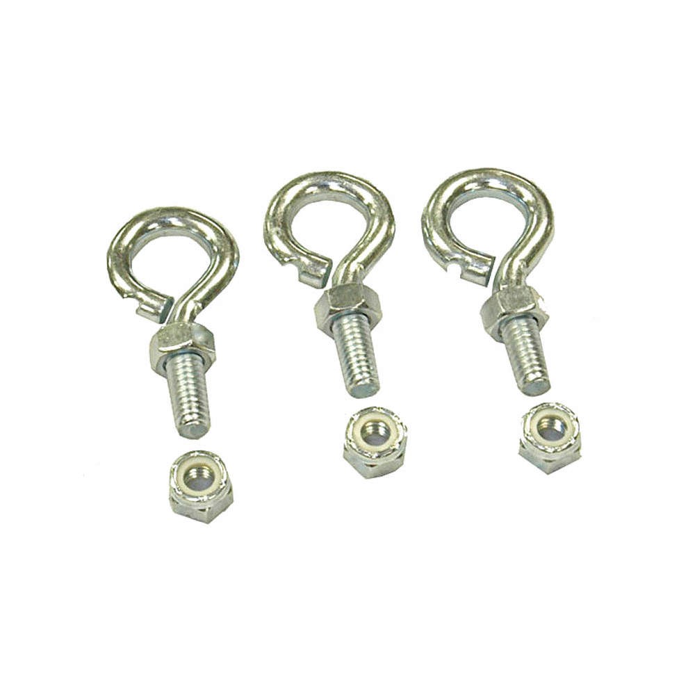 PATTERSON HV KIT 34 Suspension Bolts,Steel,Silver 6ALG4