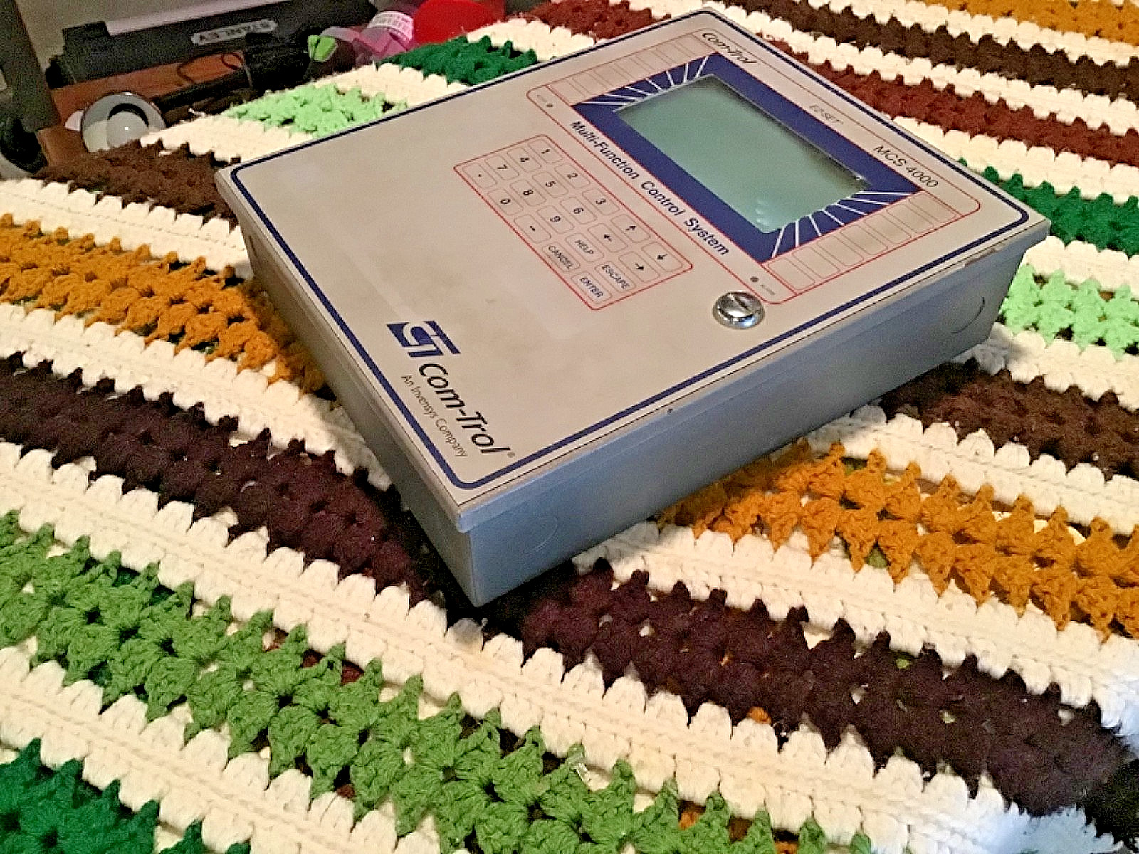 Comtrol Refrigeration Controller MCS4000 with clear screen and good battery