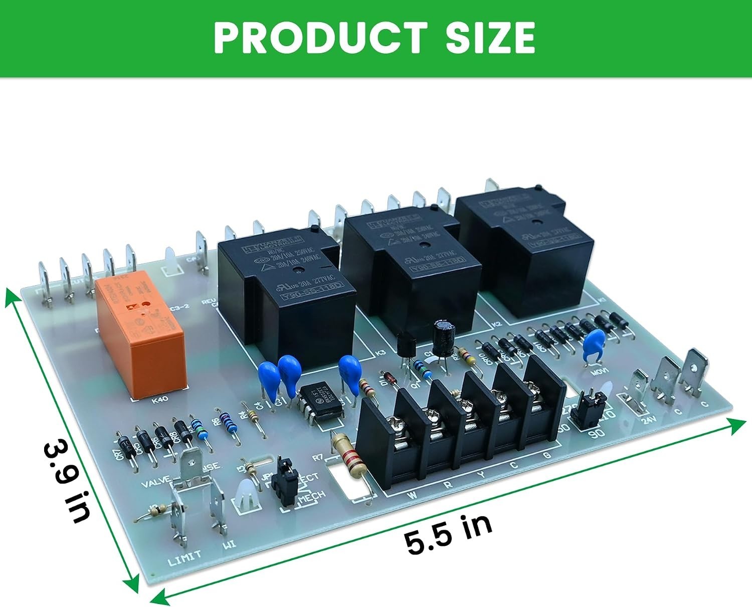 48K98 Upgraded Furnace Control Board Replaces Lennox BCC3 65K29 LB-90676