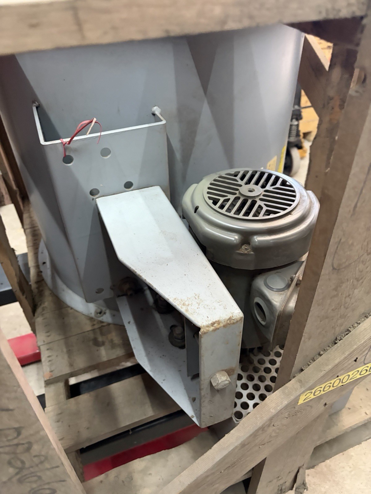 Aerovent 24S728-TABD-1411-1 Tubeaxial Exhaust Fan 1HP Industrial Ventilation Fan