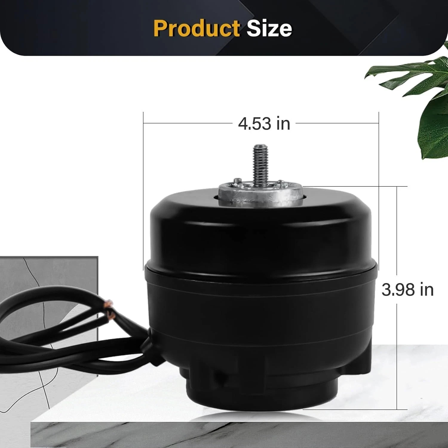 UHEGDRR SP-B9HS16 9W 115V Fan Motor 1700 RPM for AC Unit