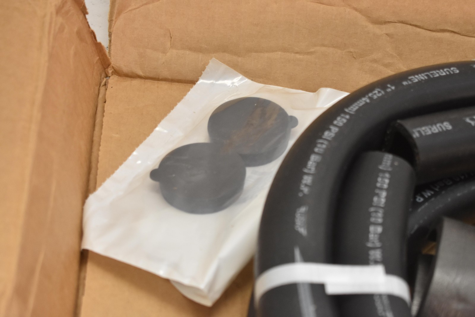 Geo-Flo GHK-1L Hose Kit 1101 Heat Pump HVAC 1 In FPT Connections Black Brass