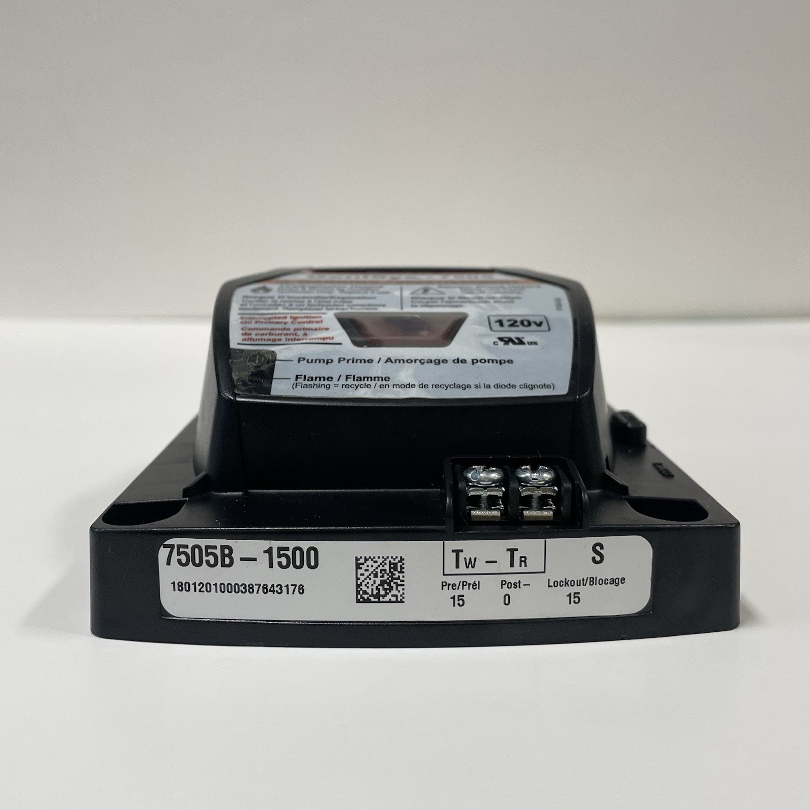 Beckett Genisys 7505 120V Oil Burner Primary Control 7505B-1500
