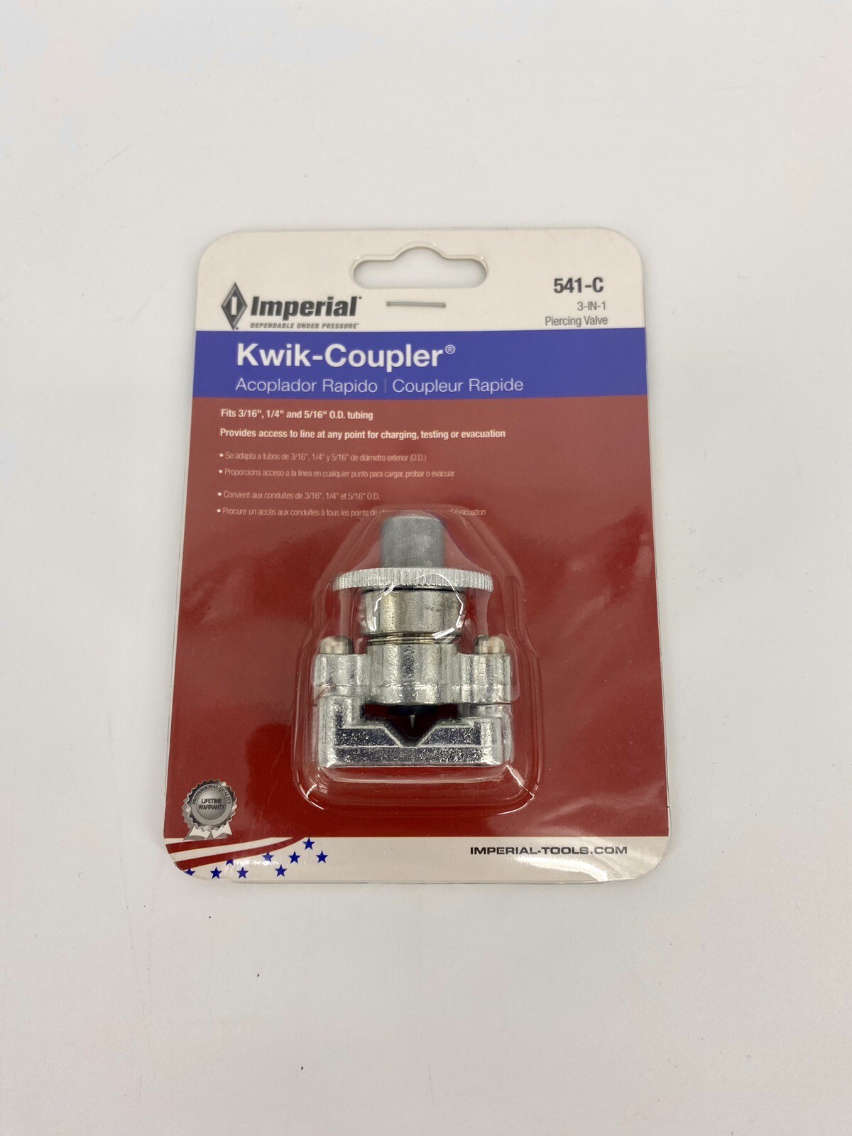 Imperial 541-C Air Conditioner Line Piercing Valve, Old Stock