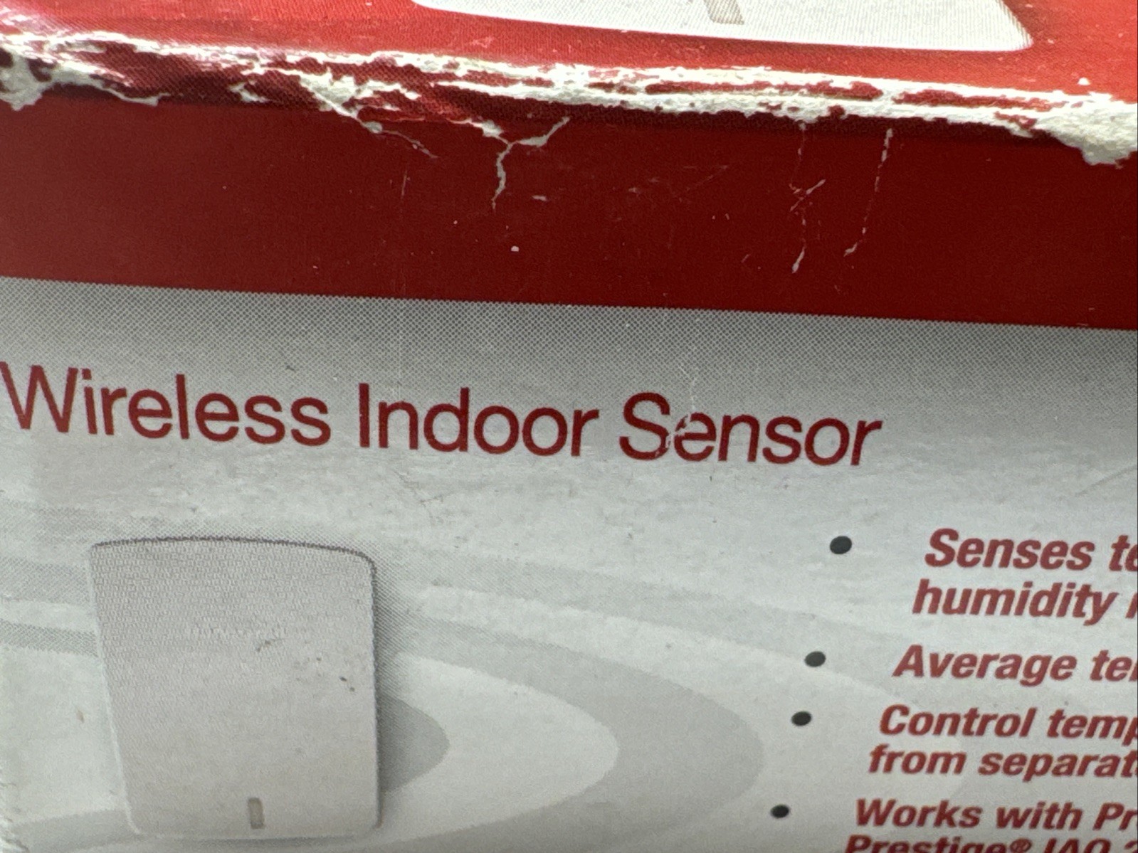 Honeywell Home C7189R Wireless Indoor Sensor White C7189R1004