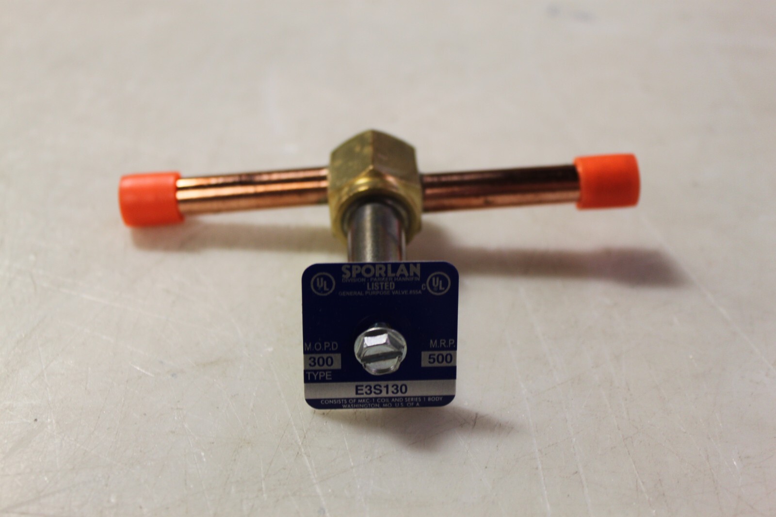 Sporlan E3S130 Refrigerant Solenoid Valve 3/8″