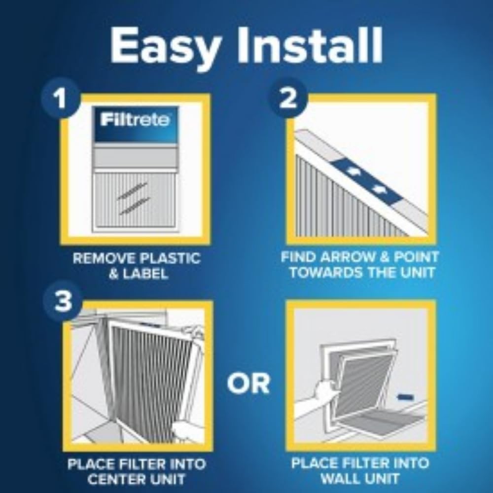 Filtrete 16X25X1 Ac Furnace Air Filter Merv 11 Mpr 1000 Micro Allergen Defense
