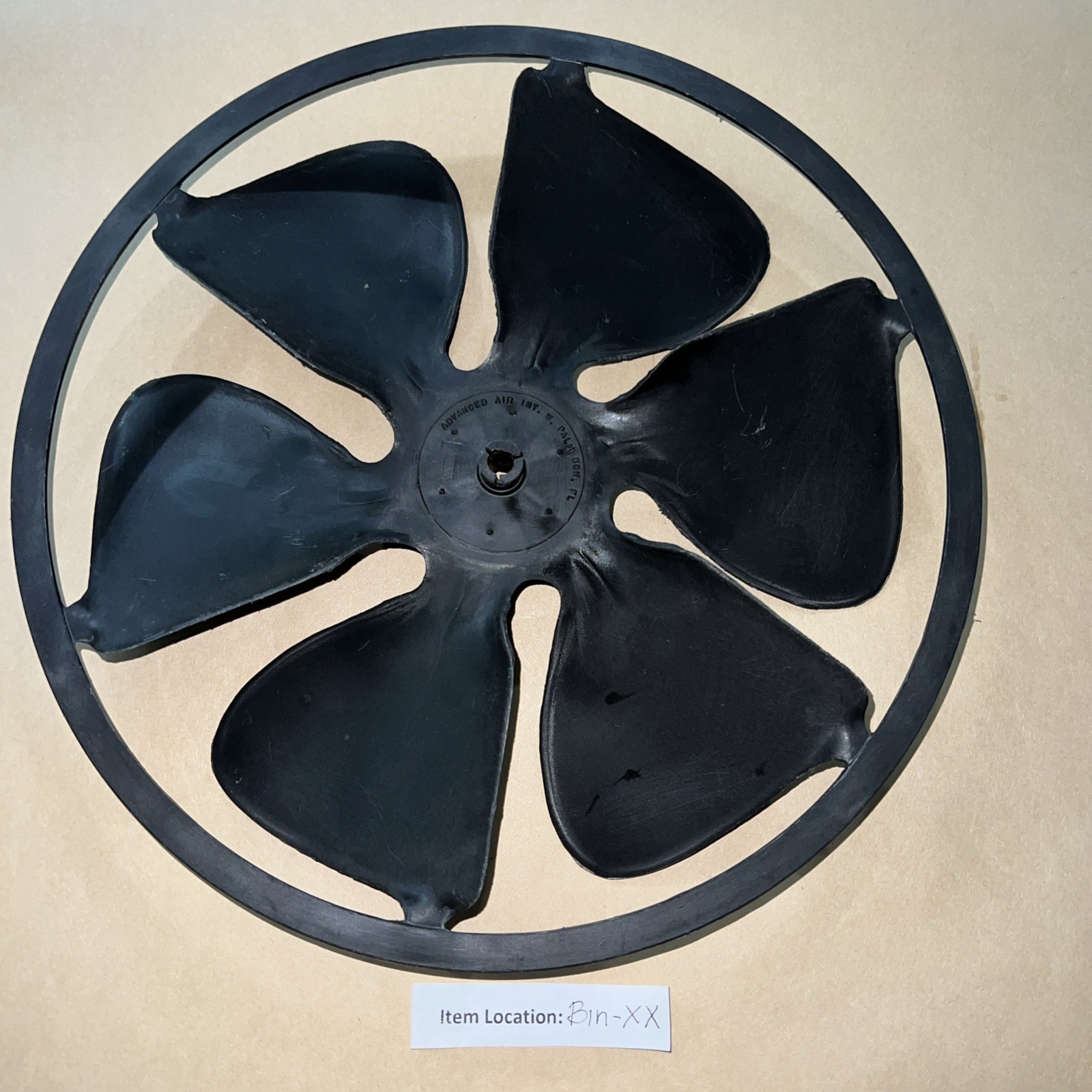 ROOM AIR CONDITIONER FAN BLOWER WHEEL 6 BLADES O.D. 11-1/8″