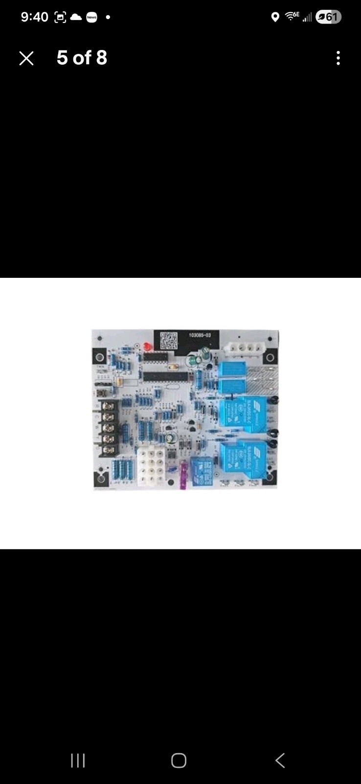 94W83 Furnace Control Board Replacement for Lennox 81W11 103085-02 1012-977A-I