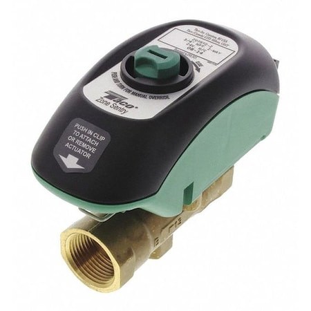 Taco V075t2g2za024q4a2 Zone Valve,2 Way,Nc,3/4 In Npt