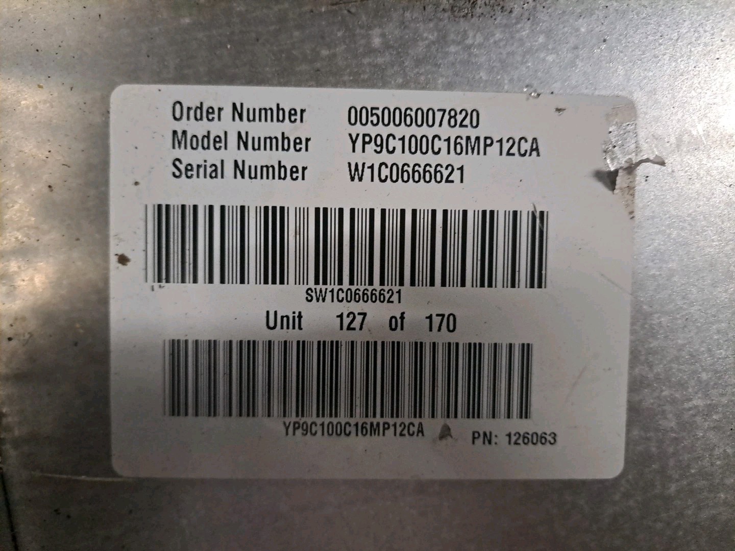 York Luxaire VARIDIGM 507820 Control Circuit Board SCD-1099 VF4-1210