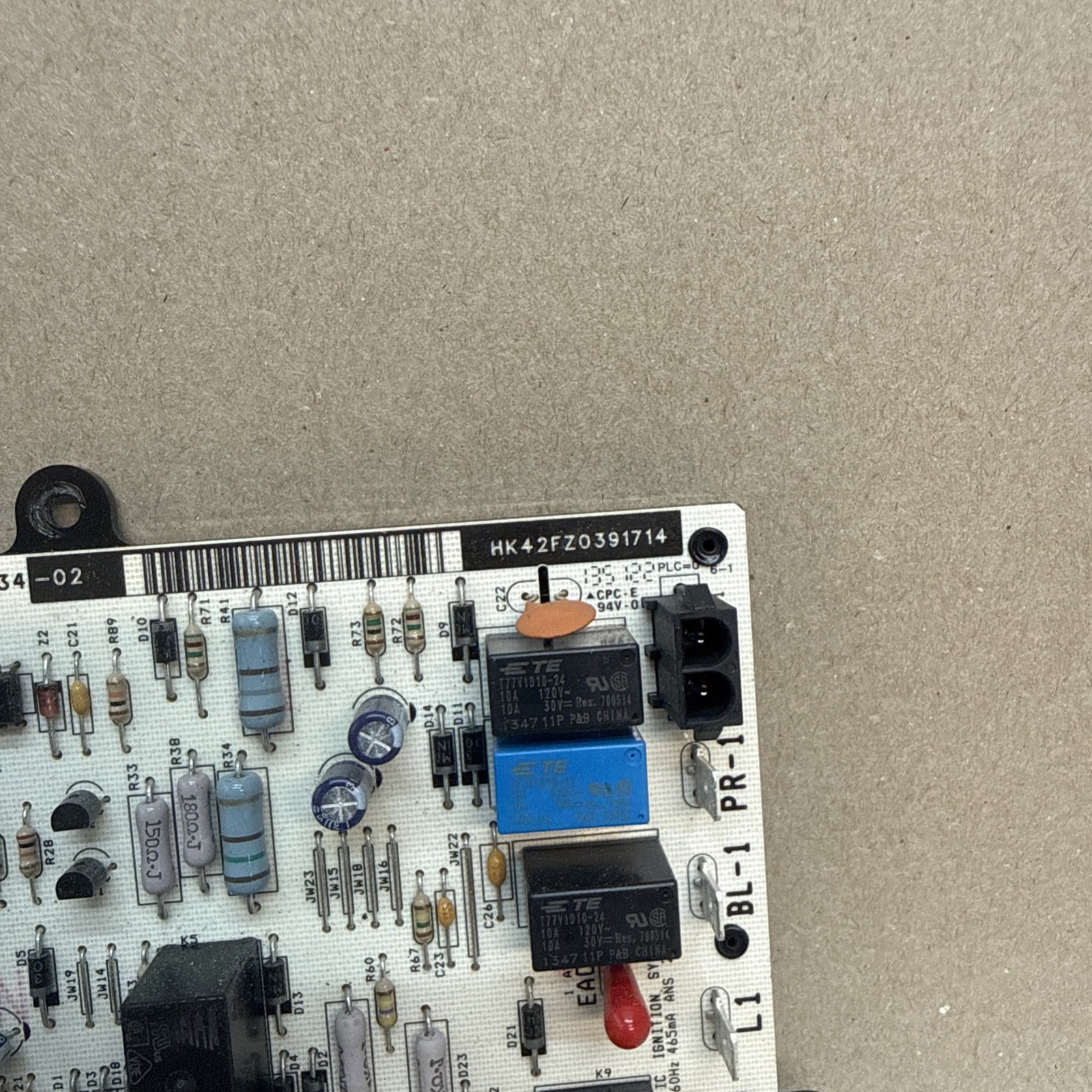 TESTED Carrier Bryant HK42FZ039 Furnace Control Board CEPL130934-02 (B2)