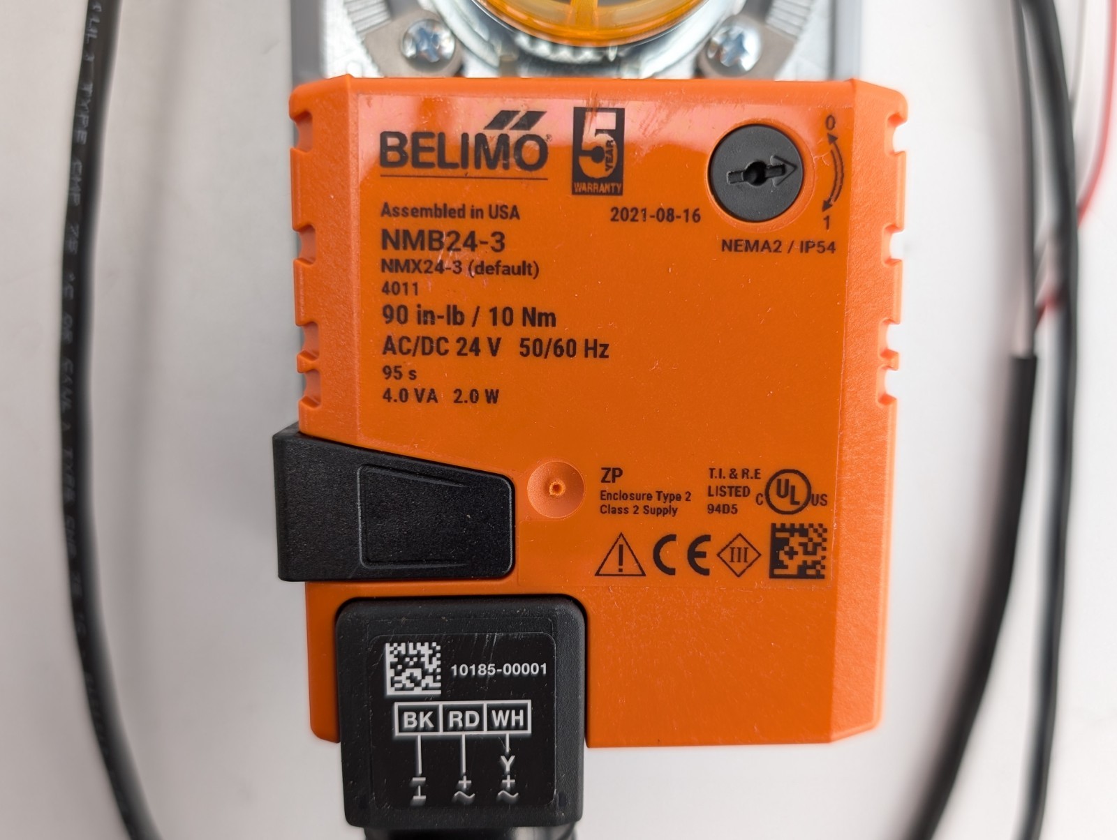 NEW Belimo Direct Coupled Damper Actuator NMB24-3