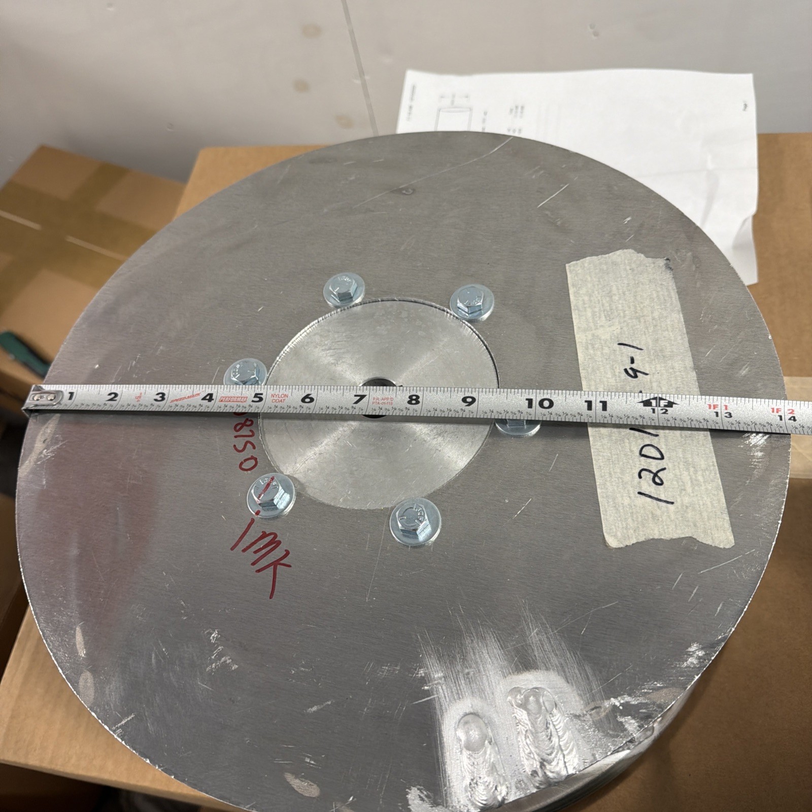 New 12 Al CW Daikin 3000565689 Aluminum Blower Wheel 14in