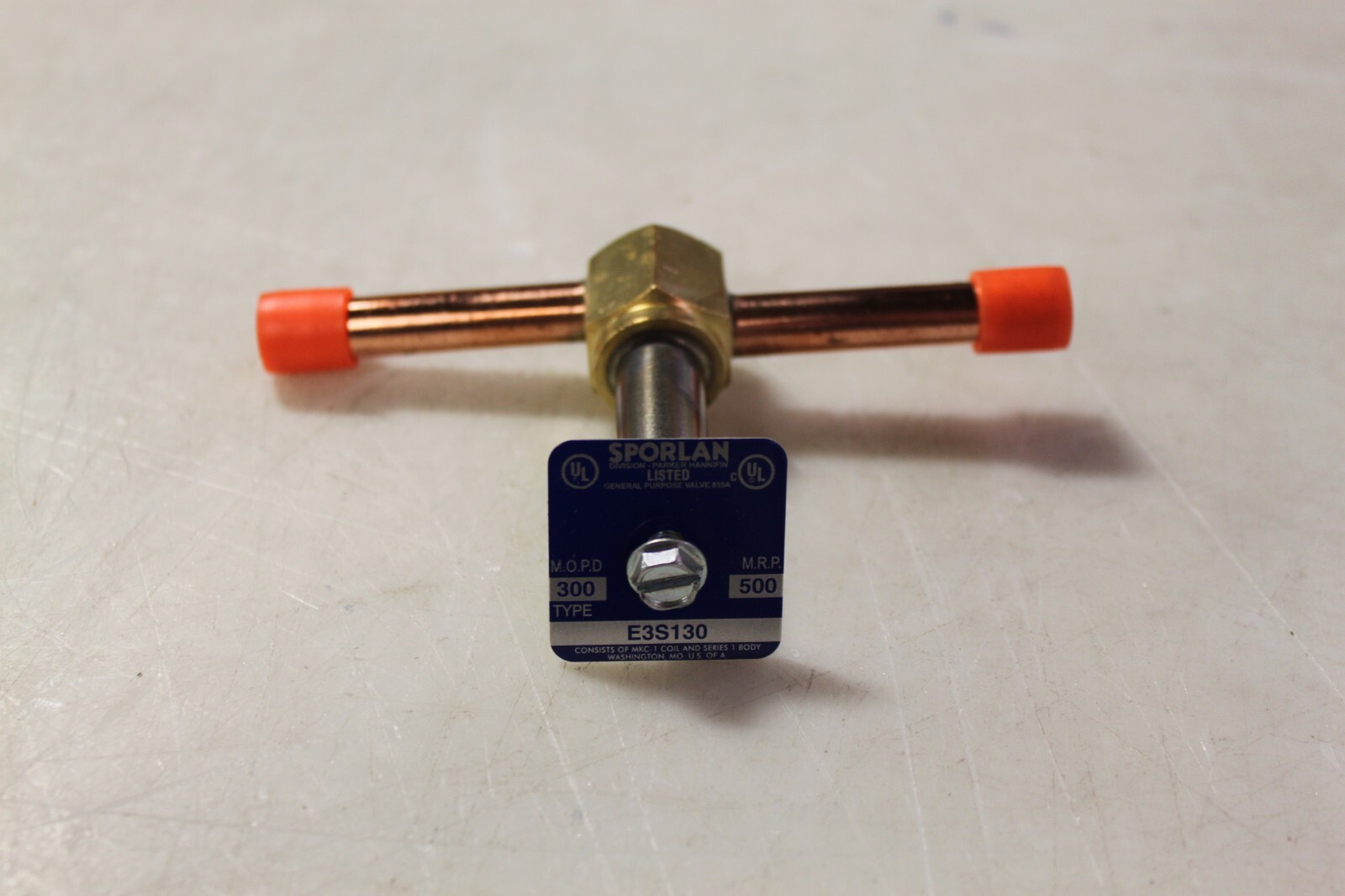 Sporlan E3S130 Refrigerant Solenoid Valve 3/8″