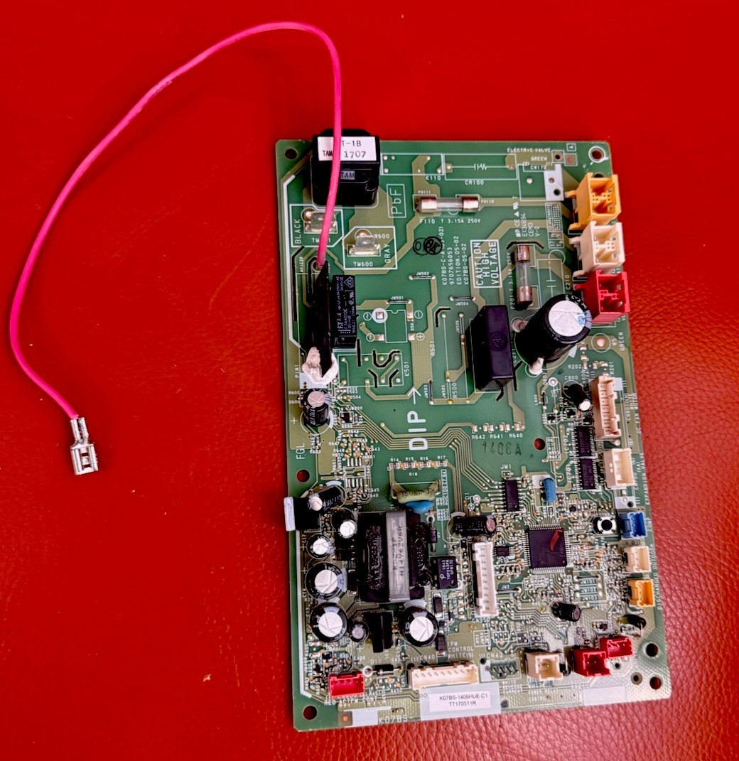 Fujitsu Split A/C Control Board K07BS-C-A( 05-02 ) 9707656053 From Md# AOU36RLXB