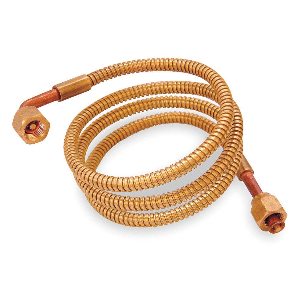 JOHNSON CONTROLS SEC99AB-36C Armored Capillary Tubing, 36 in, Copper 40G427