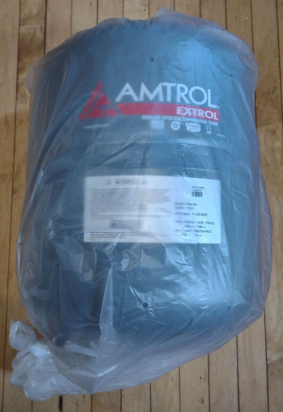Amtrol Extrol EX-90 Boiler Expansion Tank, 14 Gallon Volume, #112-1 – SEE BELOW