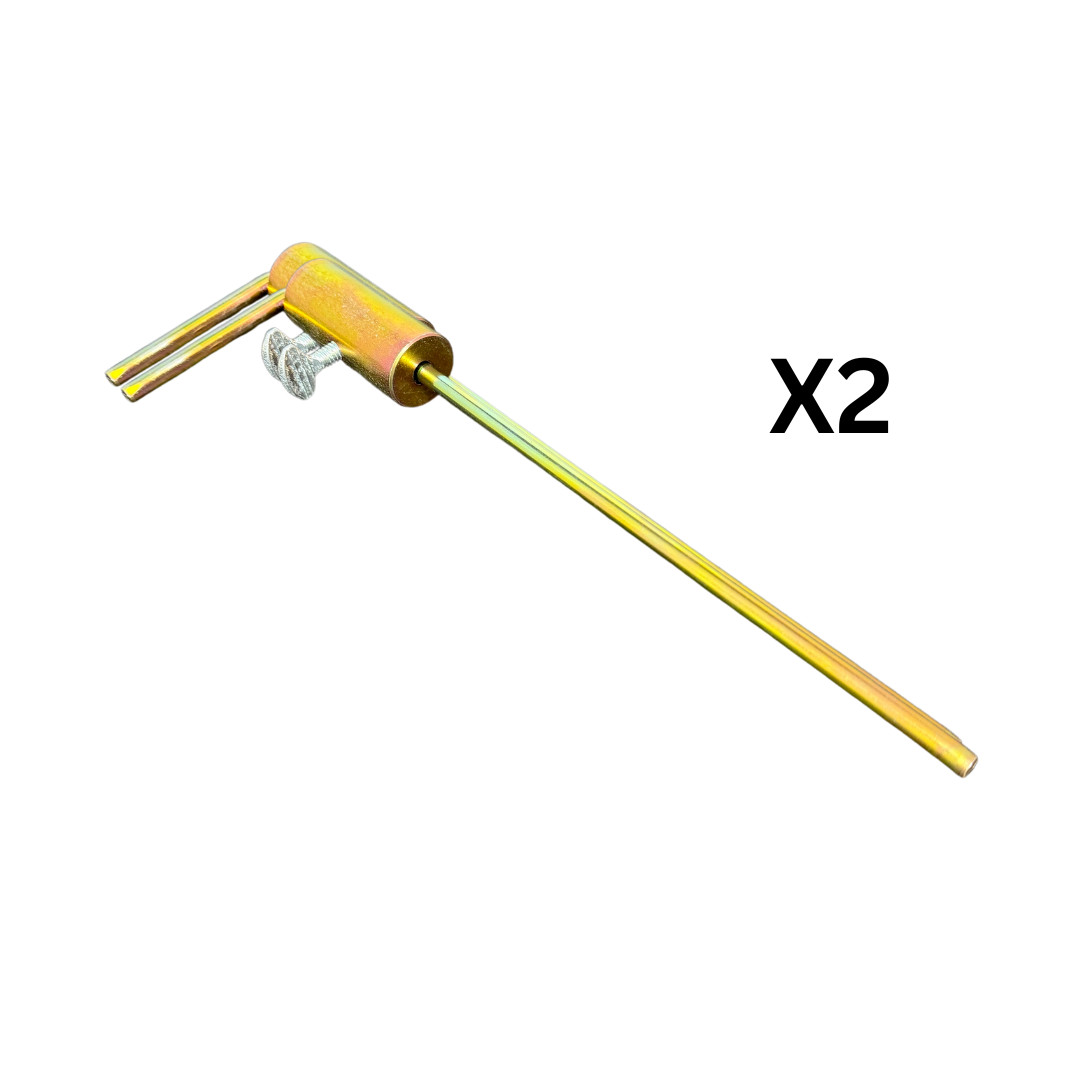 Durozone 8 inch round bypass barometric pressure relief damper