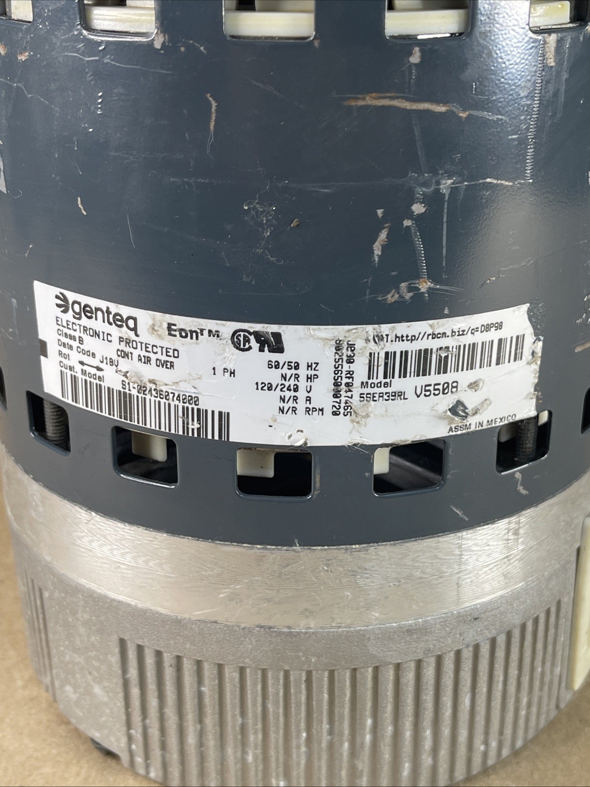 Genteq ECM Blower Motor HD02 3/4HP HD46AR223 5SEA39RL (M36)