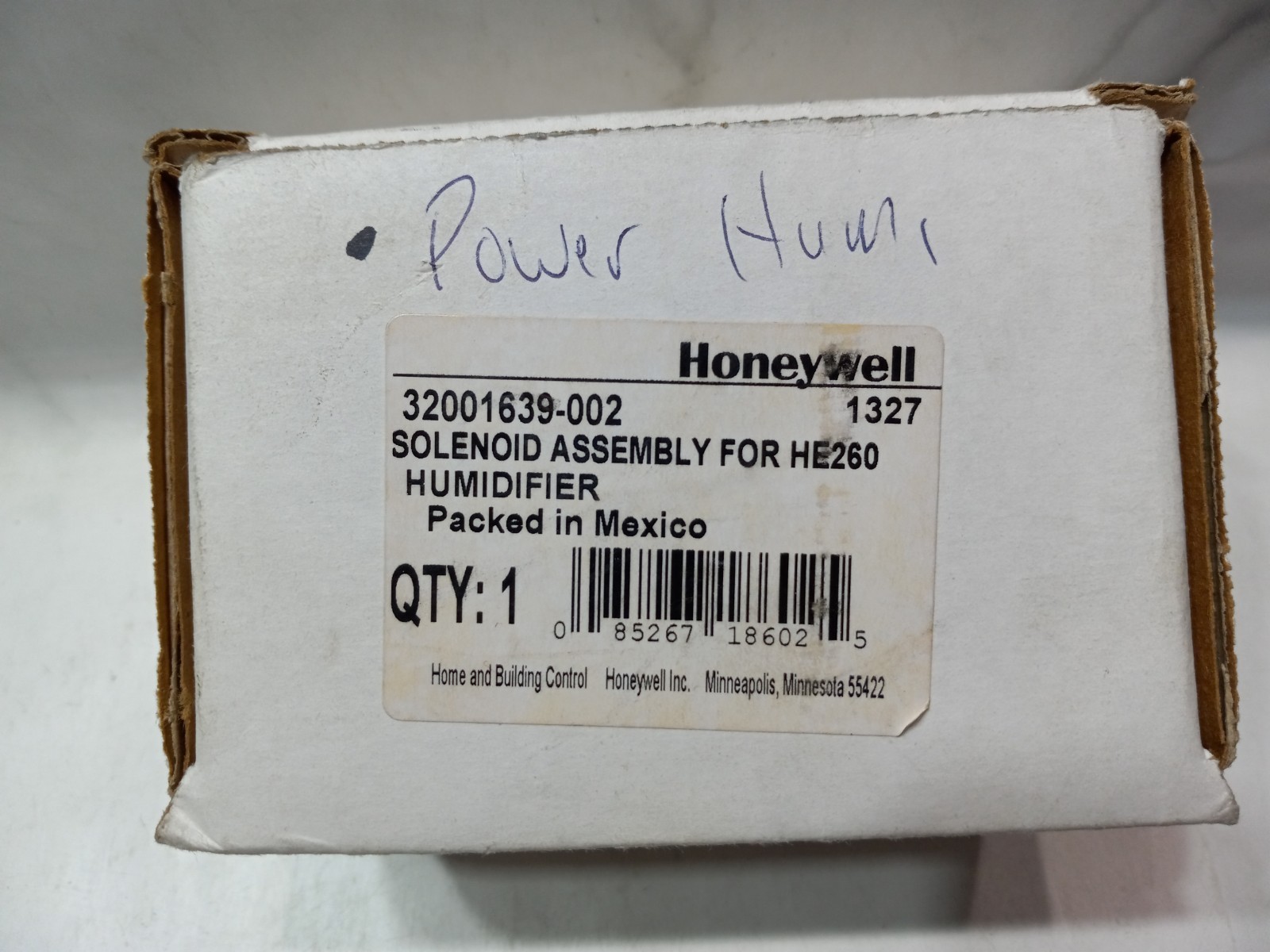 Honeywell 32001639-002 Solenoid Valve HE225 260 265 STRAINER & ORIFICE INCLUDED