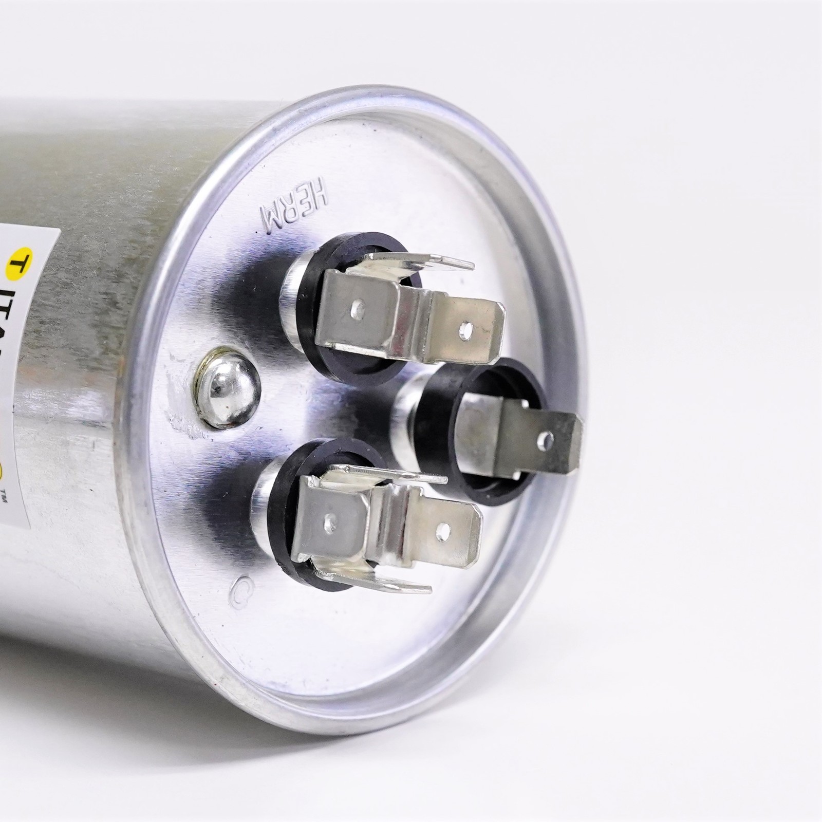 TitanPro TRCFD405 HVAC Round Dual Motor Run Capacitor. 40/5 MFD/UF 440/370 Volts