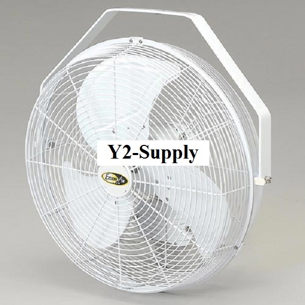 NEW! 14″ INDOOR/OUTDOOR Fan With Wall Ceiling Bracket White!!