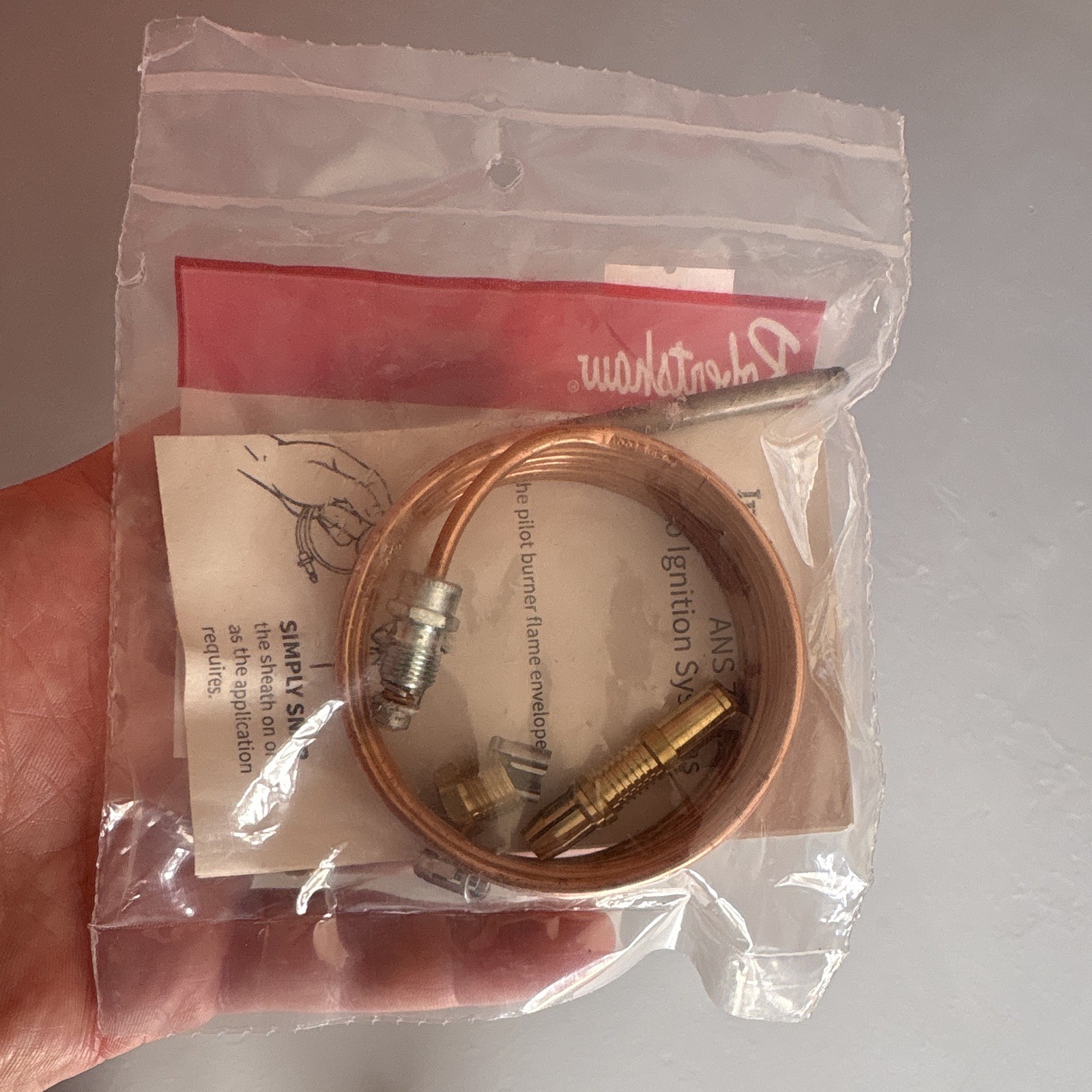 Robertshaw 1980-060 60” Snap-Fit Thermocouple Gas Pilot Replacement