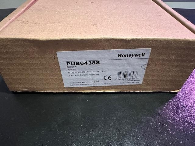 Honeywell Spyder PUB6438S Programmable Controller for HVAC Equipment – Grey