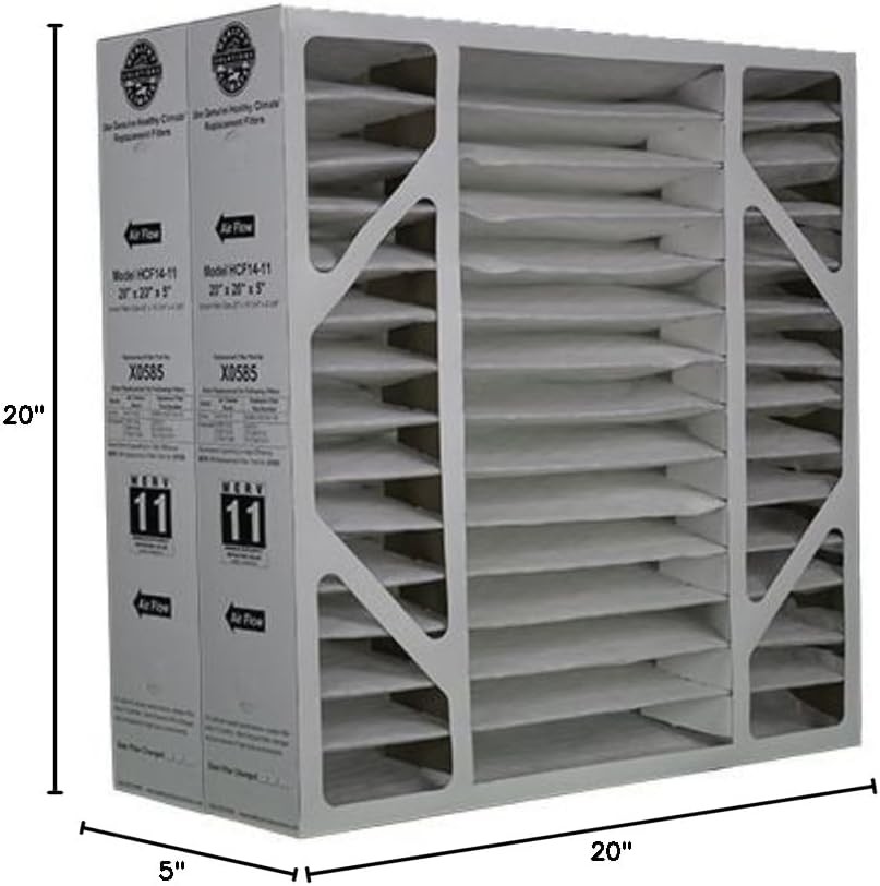 Model X0585 Air Cleaner Filter Media – 20 x 20 x 5