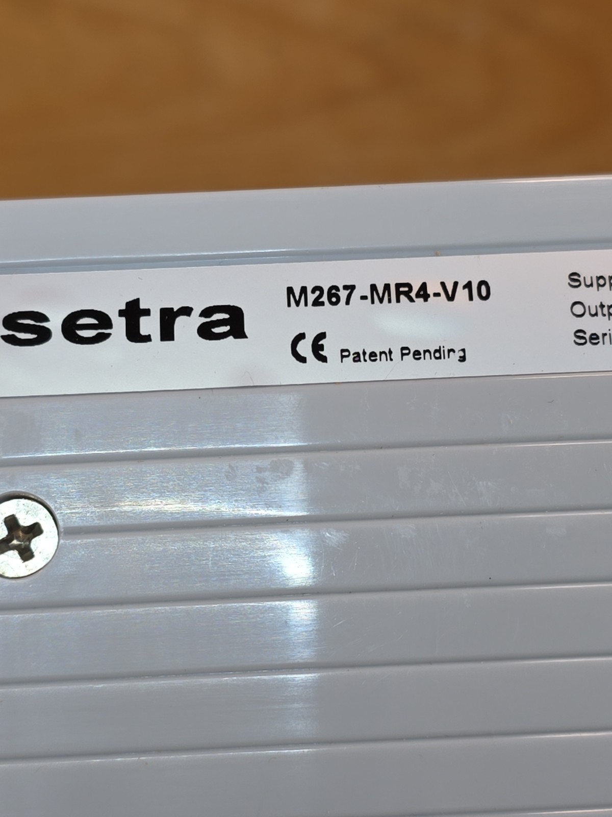 Setra M267-MR4-V10 Differential Pressure Transmitter