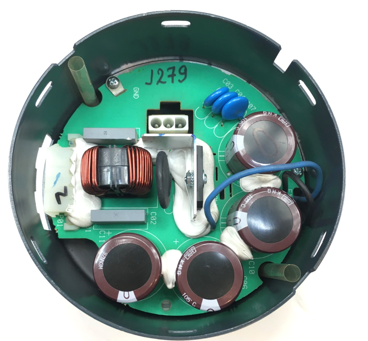 Genteq ECM2.3 CP04 Module Only Wired for 18M8101 120/240V 1HP CCWLE used #J279