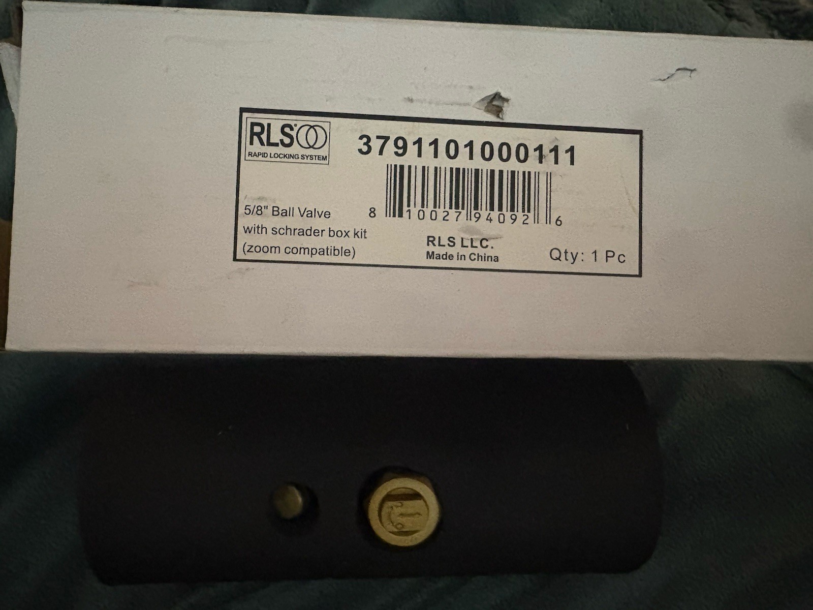 Lot of RLS fittings and ball valves .