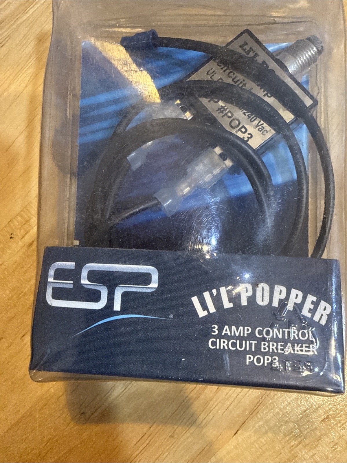 ESP G33-039 POP3 Li’L Popper Control Circuit Breaker; 3 Amp F/Ship