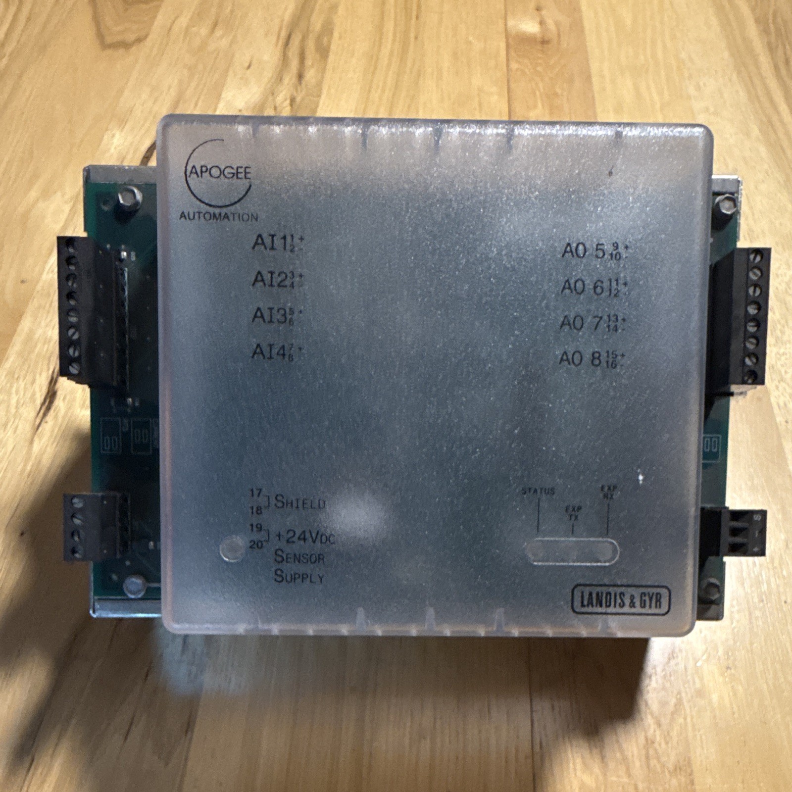 Siemens APOGEE 549 203 Analog Point Block Modular Equipment Controller +24 Vdc