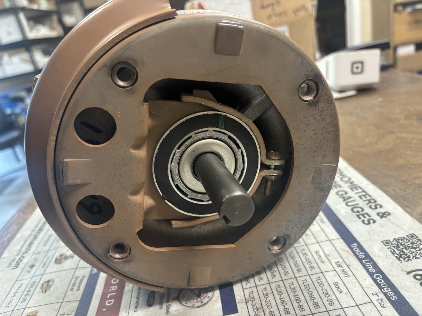OEM TACO 3/4hp, 115/230v, 1ph, 1725 with bracket, 1600 series motor