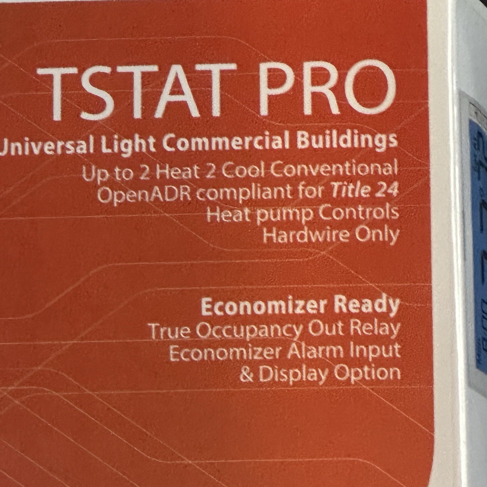MicroMetl TSAT PRO Commercial Thermostat Part # 9901-0020 New Open Box