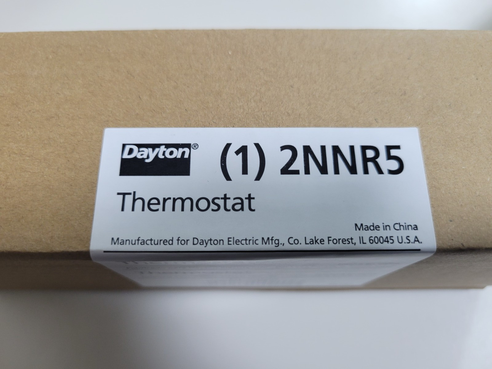 Dayton 2Nnr5 Line Volt Mechanical Tstat, Close On Rise, 30 Degrees To 90