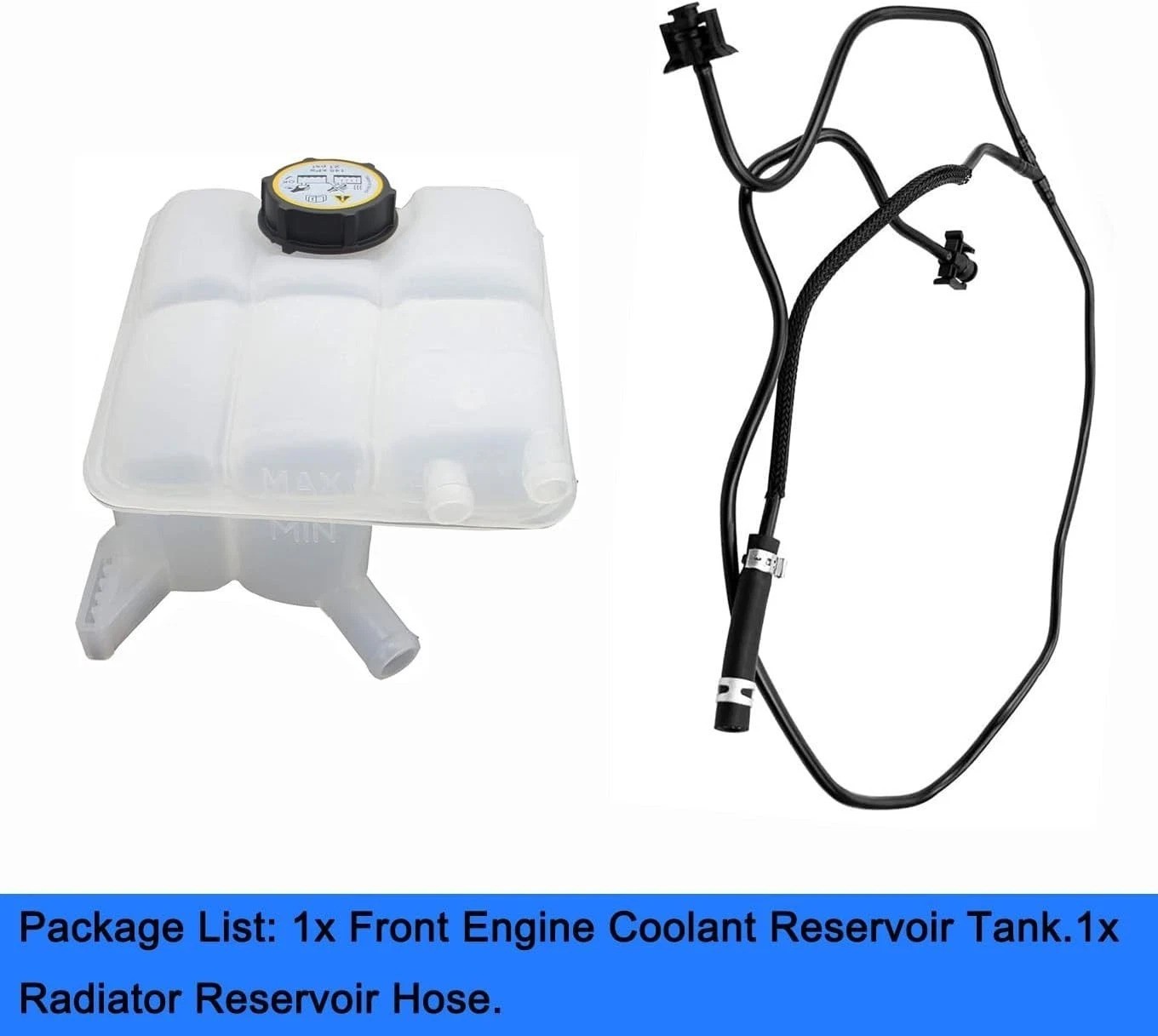 603382 Front Engine Coolant Reservoir Compatible with 2012-2018 F-ord Focus C…