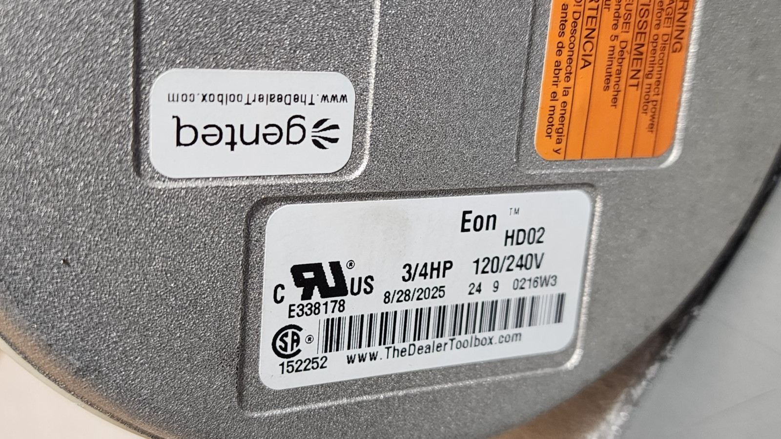 Goodman Genteq B13400704ABS ECM EON 3/4 HP Blower Motor New