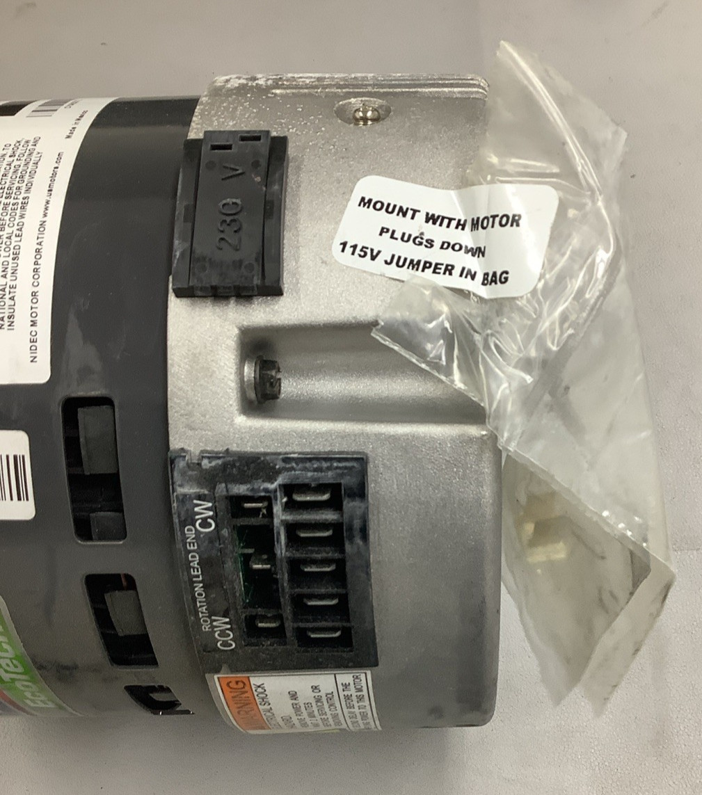 U.S. Motors 5532ET Rescue EcoTech Blower Motor 1/2HP 1075RPM (R106)