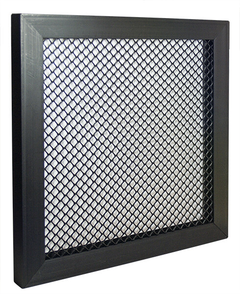 1″ Pads-N-Frame Air Filter Media Pad ABS Holding Frame Only – 500 to 720 sq. in.