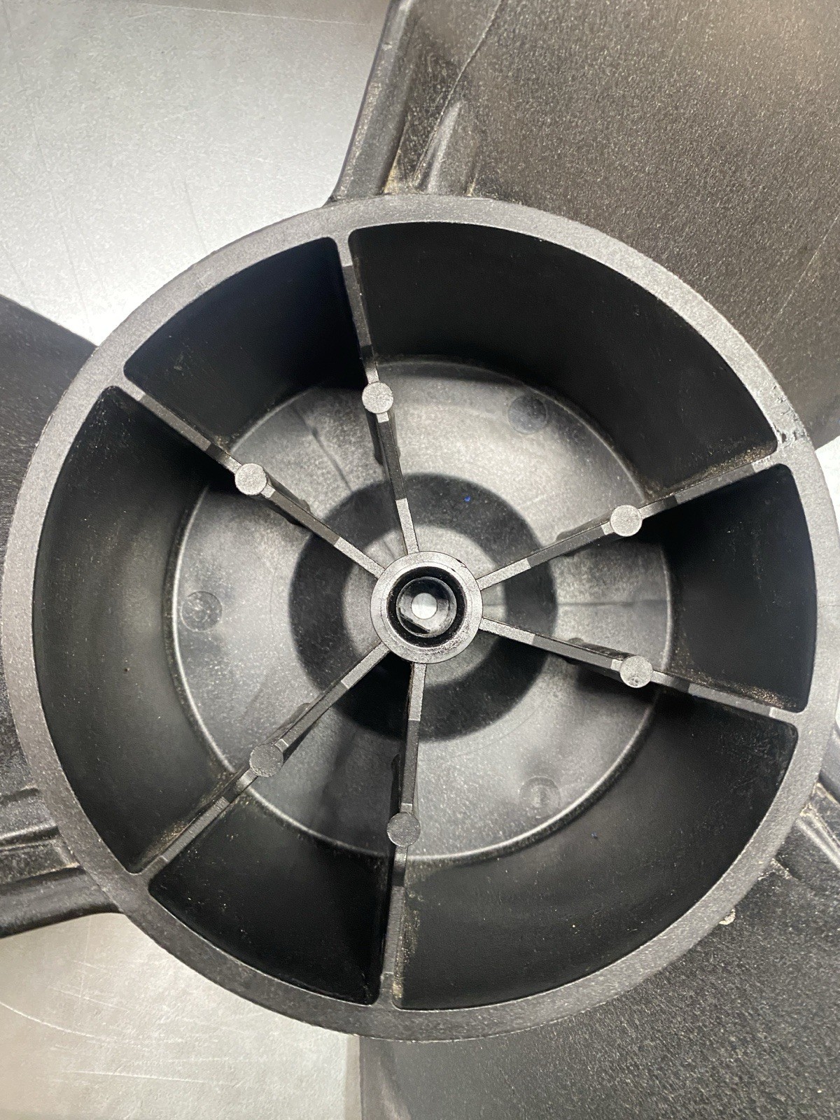 Replacement Condenser Fan Blade. Daikin/Mitsubishi Style. Solid Plastic.